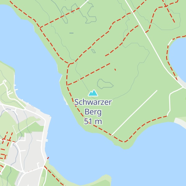 Map of Schwarzer Berg