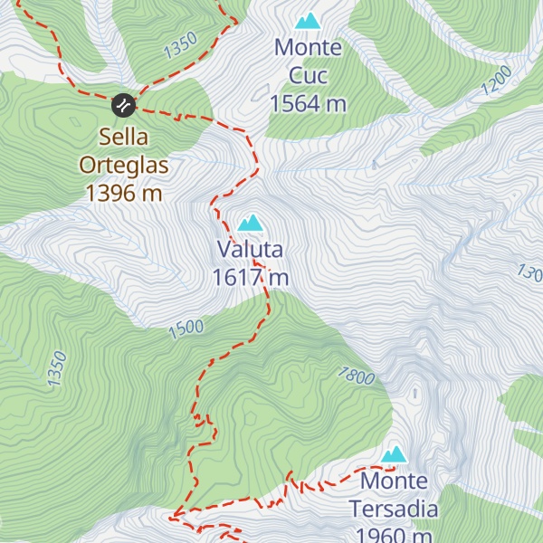 Map of Ricovero Casera Valuta