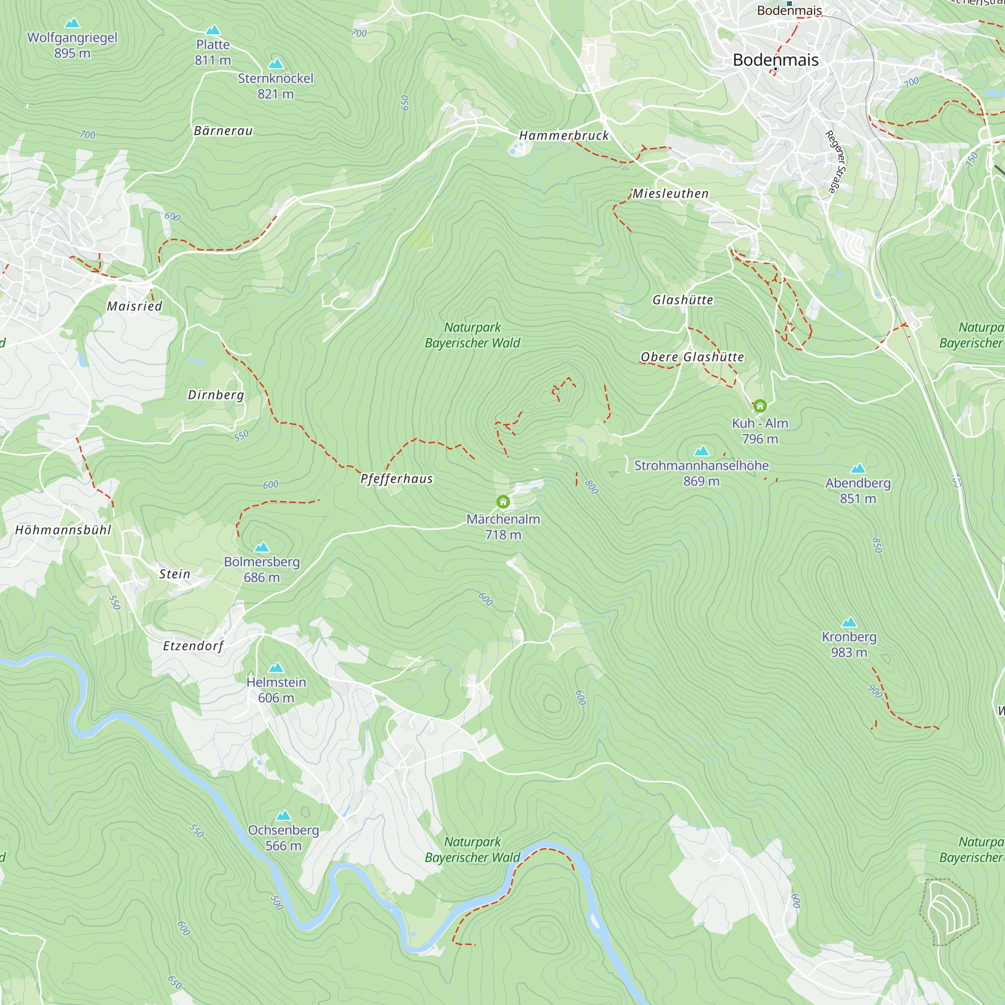 Maerchenalm map