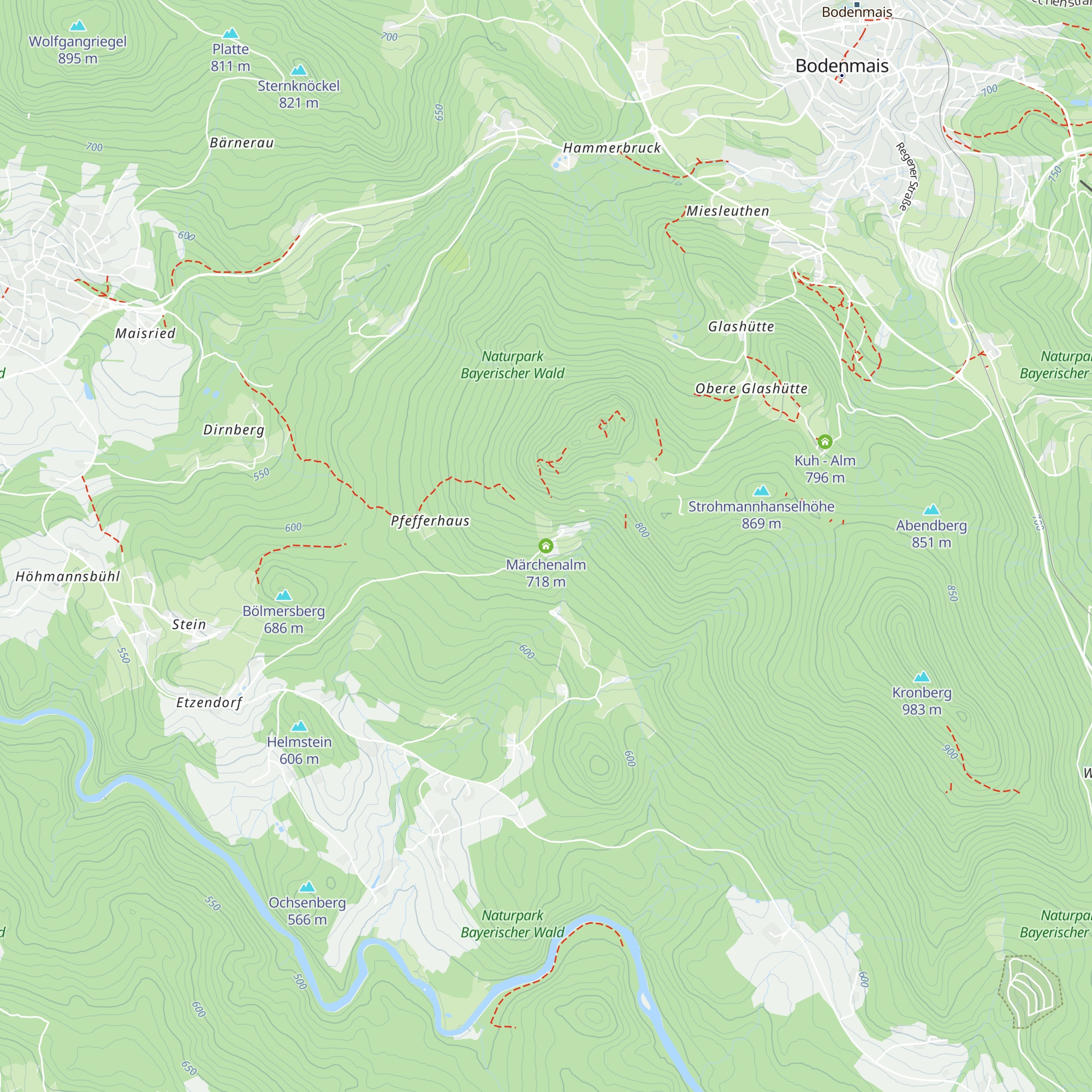 Märchenalm map