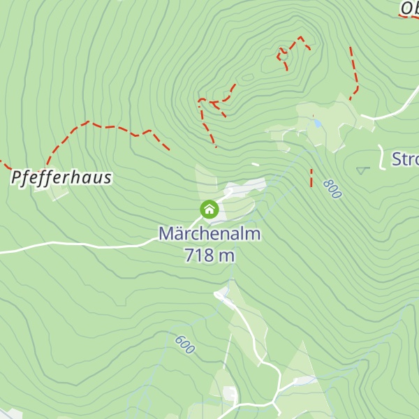 Map of Märchenalm