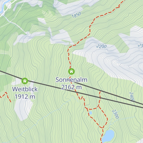 Map of Sonnenalm