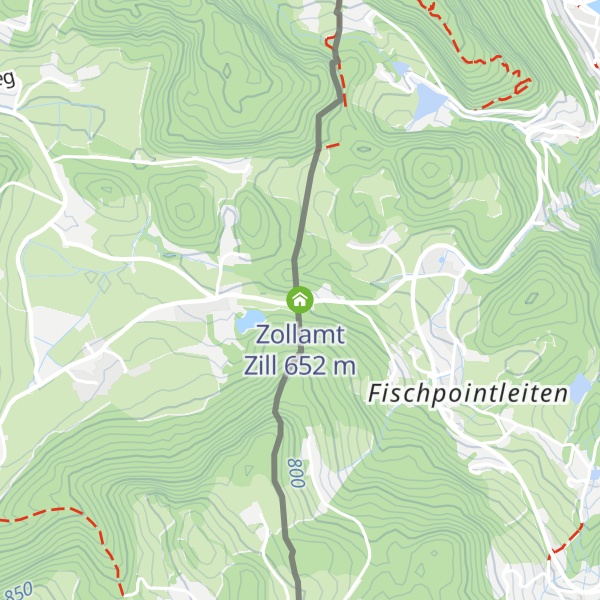 Map of Zollamt Zill