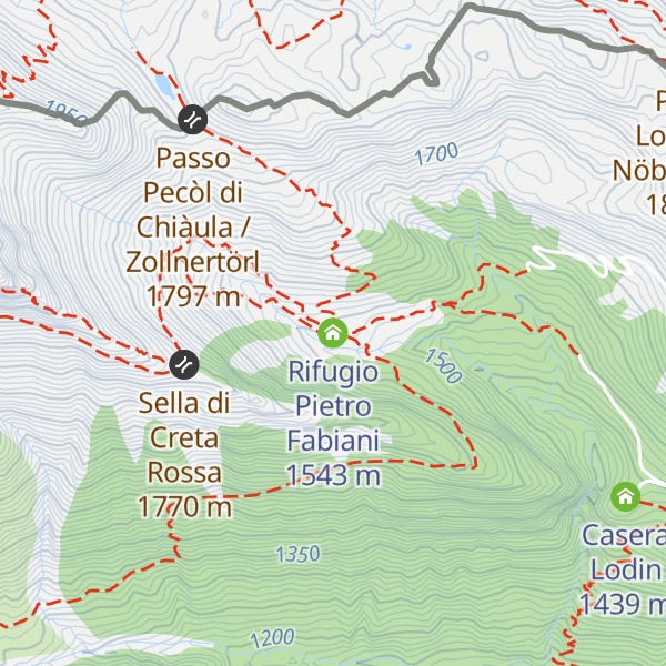 Map of Rifugio Pietro Fabiani