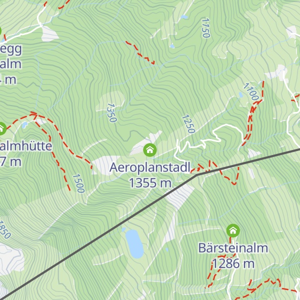 Map of Aeroplanstadl