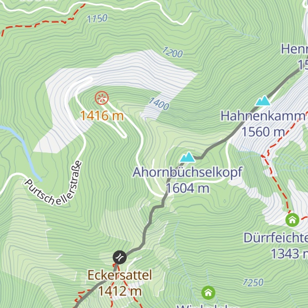 Map of Ahornkaser