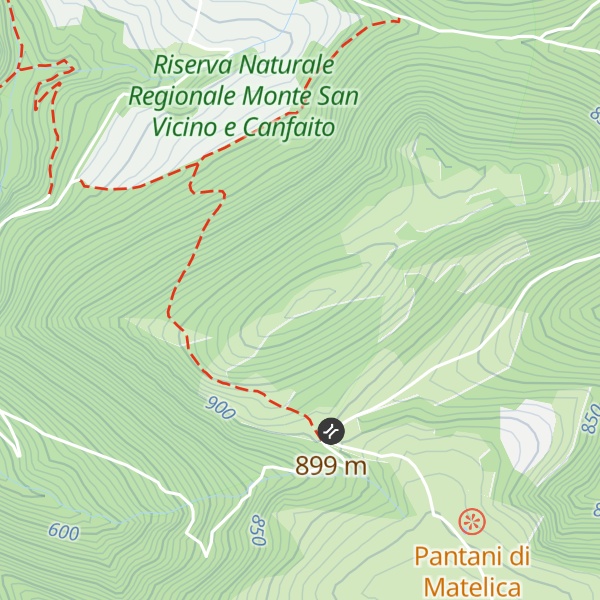 Map of Monte Argentaro