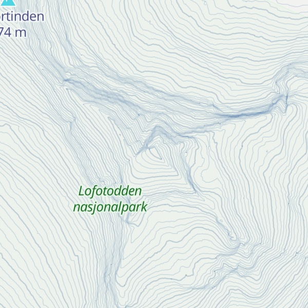 Map of Kitinden