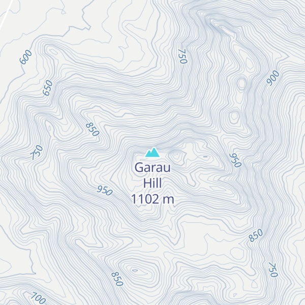 Map of Garau Hill