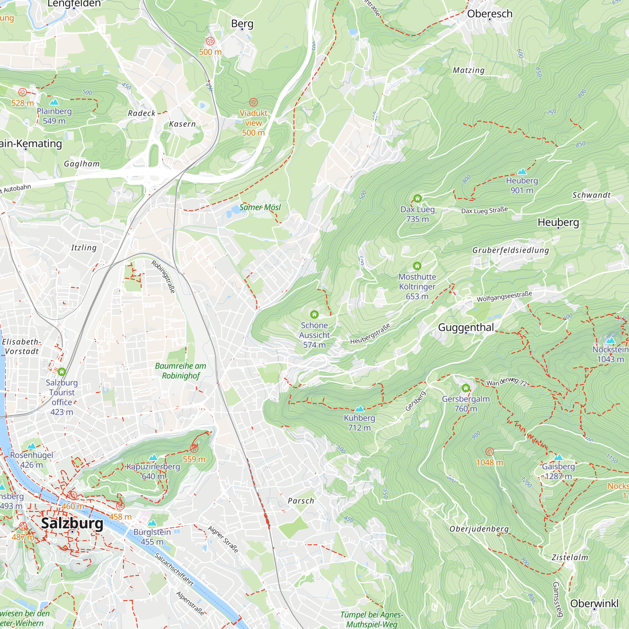 Schöne Aussicht map