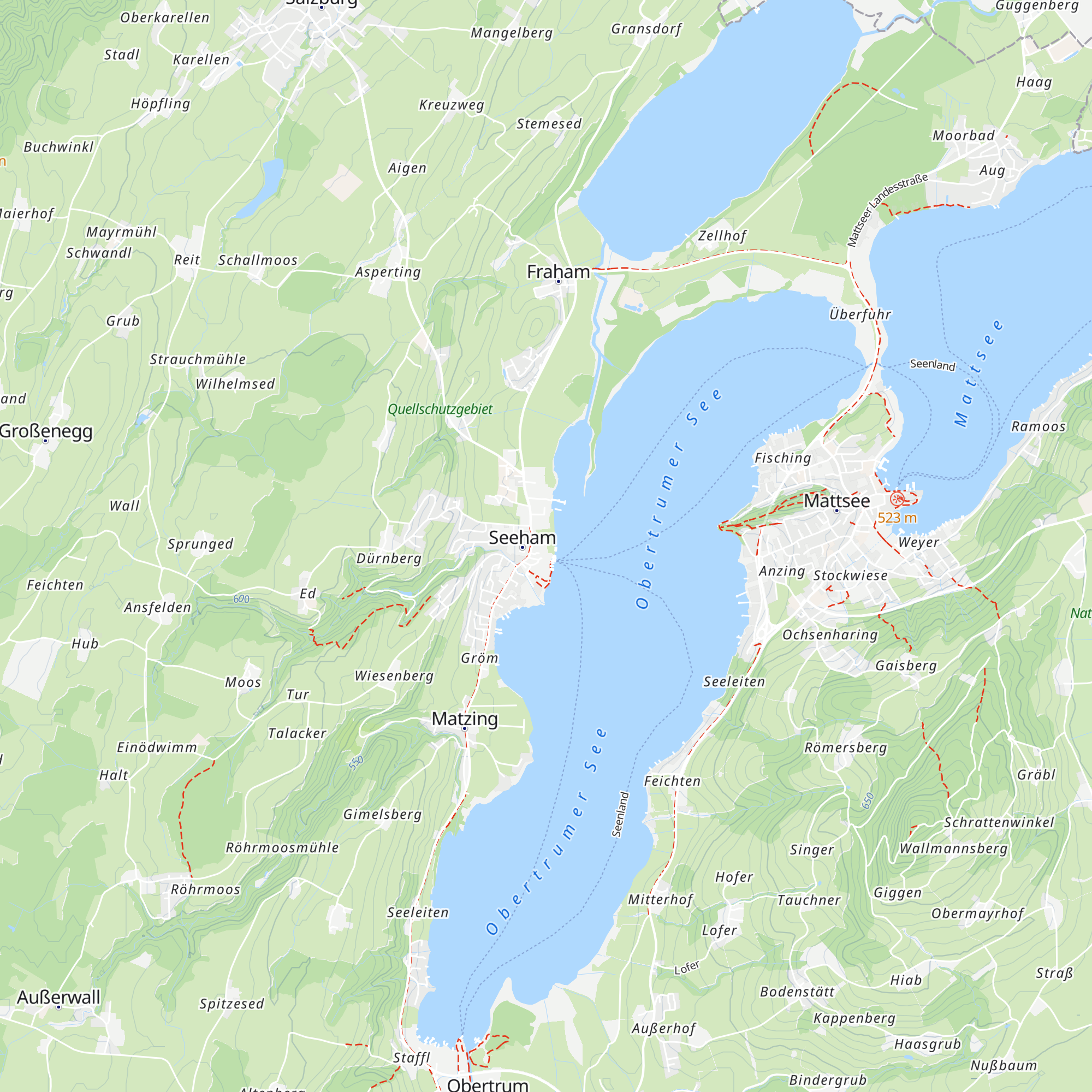 Tourist Information Seeham map