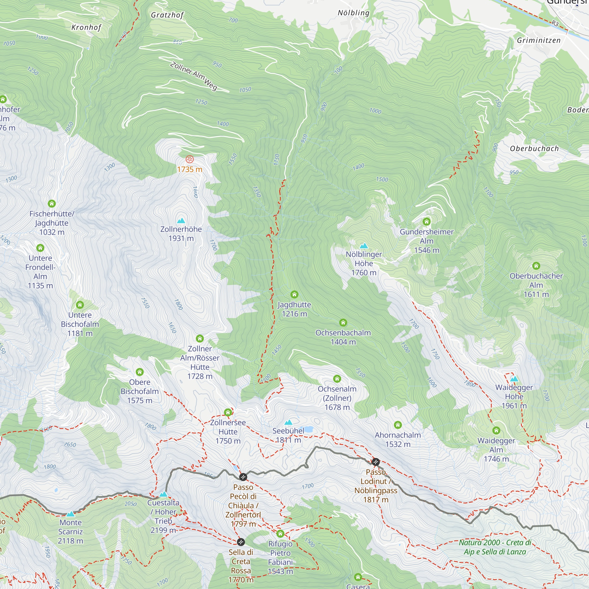 Jagdhütte map