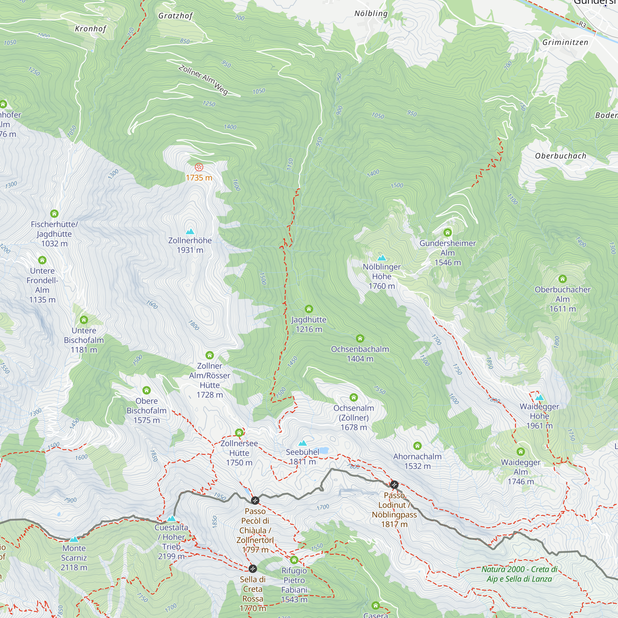 Jagdhütte map
