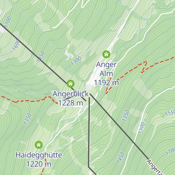 Map of Restaurant im Skizentrum Angertal