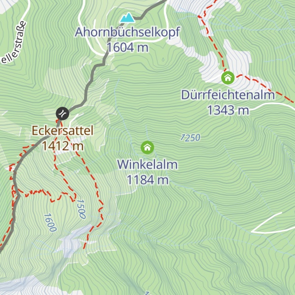 Map of Winkelalm