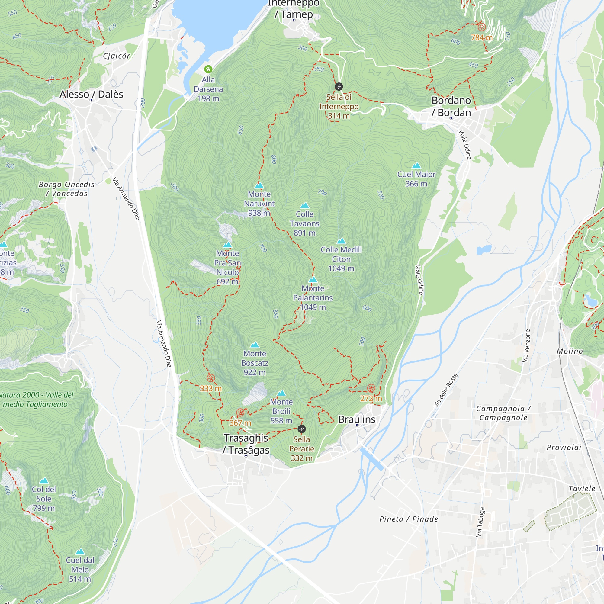 rudere map