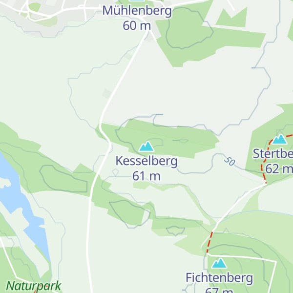 Map of Kesselberg