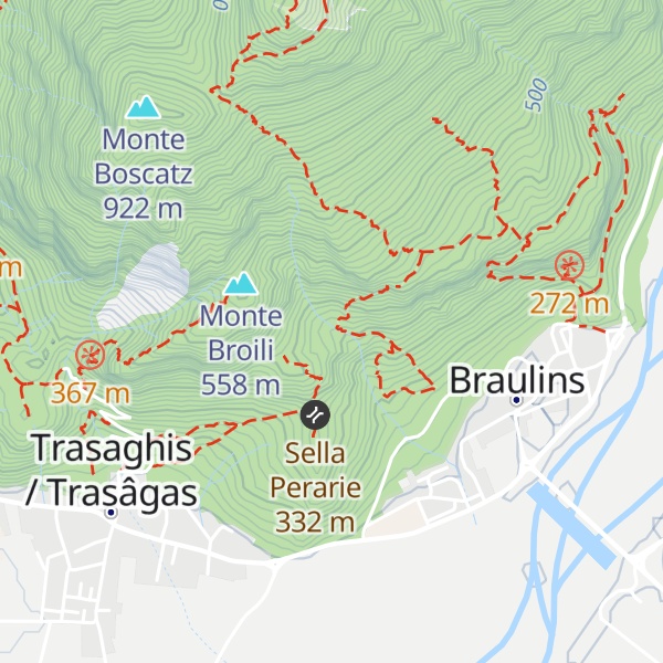 Map of Casera Fontana