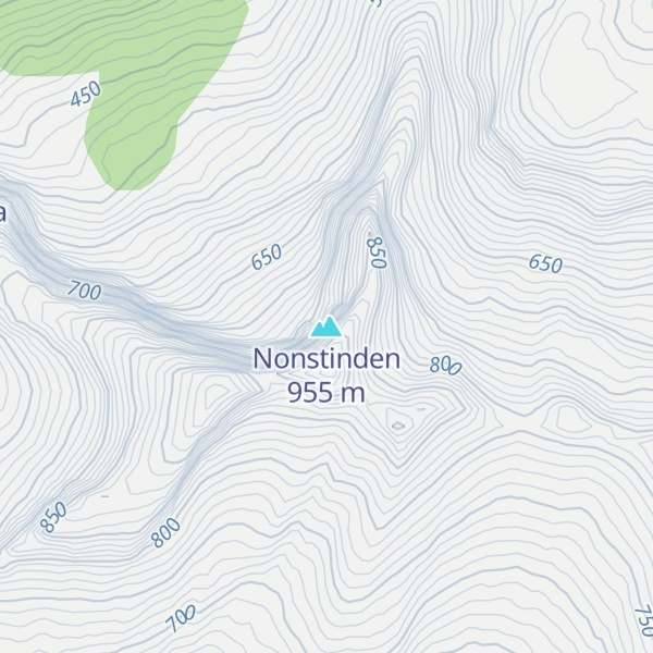 Map of Nonstinden