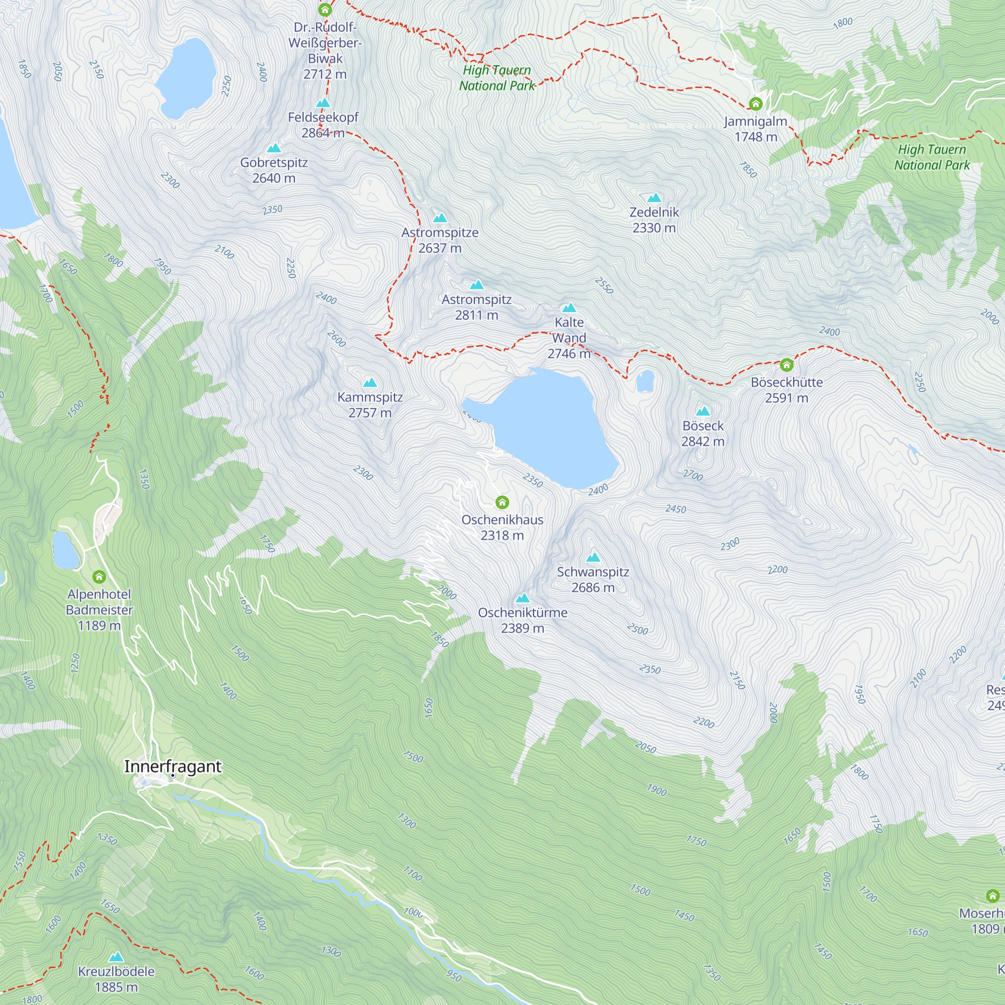 Oschenikhaus map
