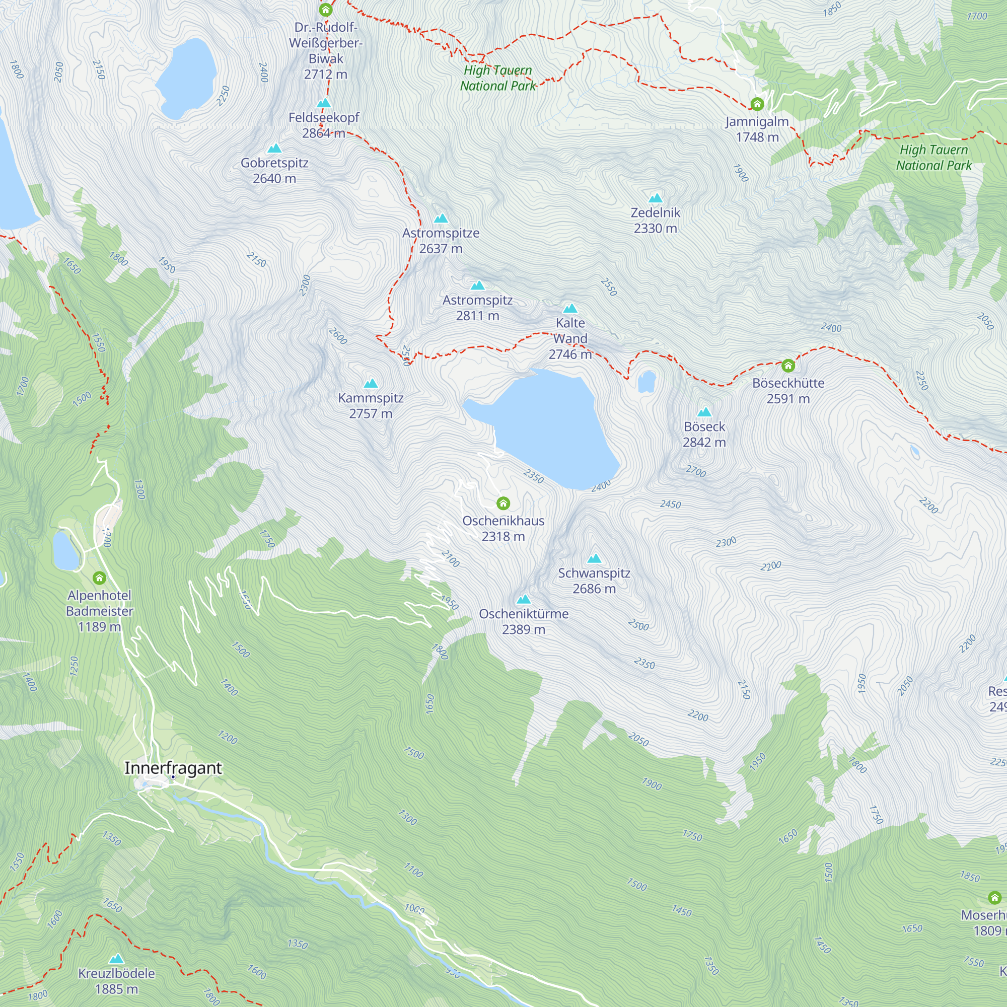 Oschenikhaus map