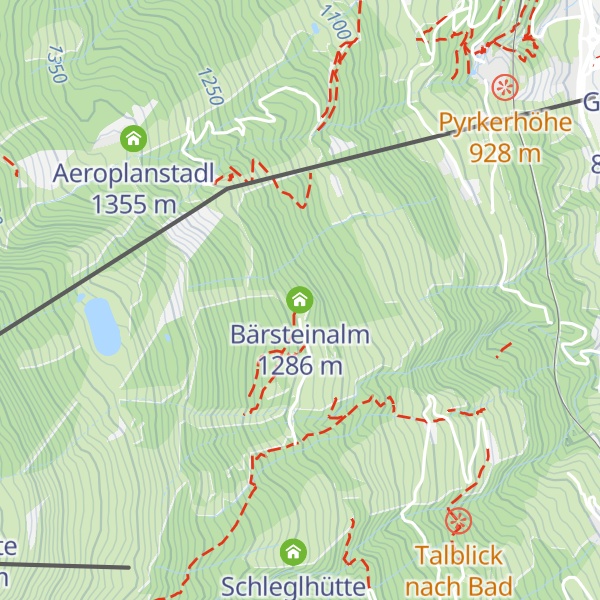 Map of Bärsteinalm