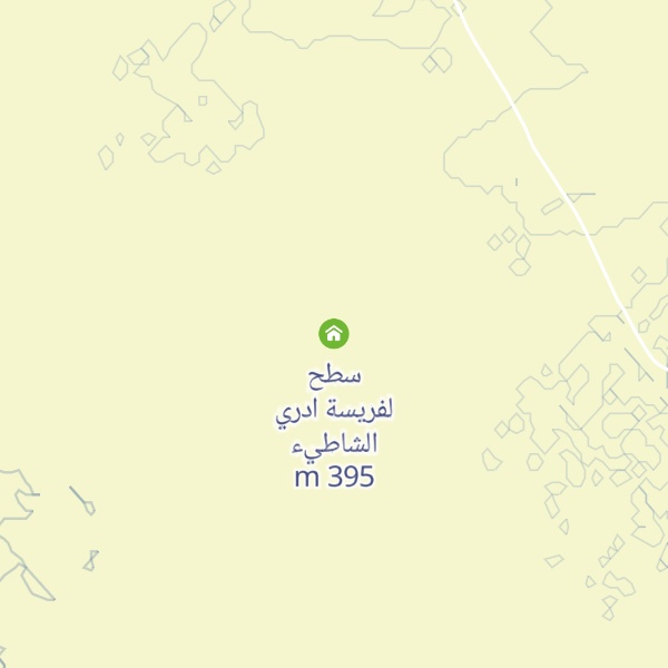 Map of سطح لفريسة ادري الشاطيء