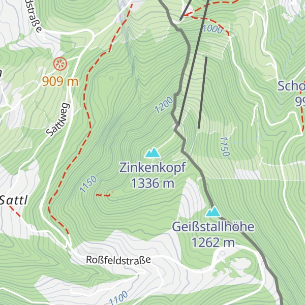 Map of Zinkenkopf
