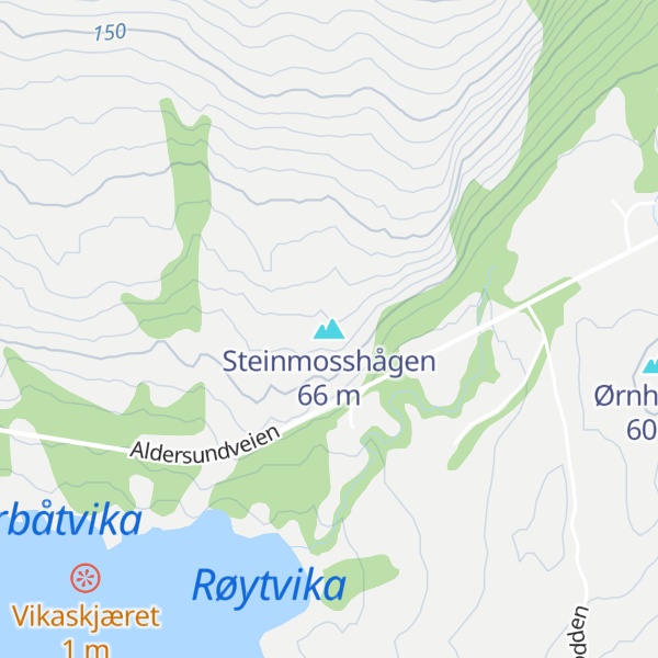 Map of Steinmosshågen