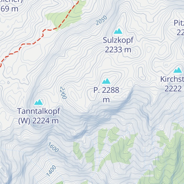 Map of Tanntalkopf (O)