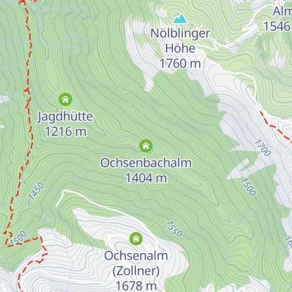 Map of Ochsenbachalm