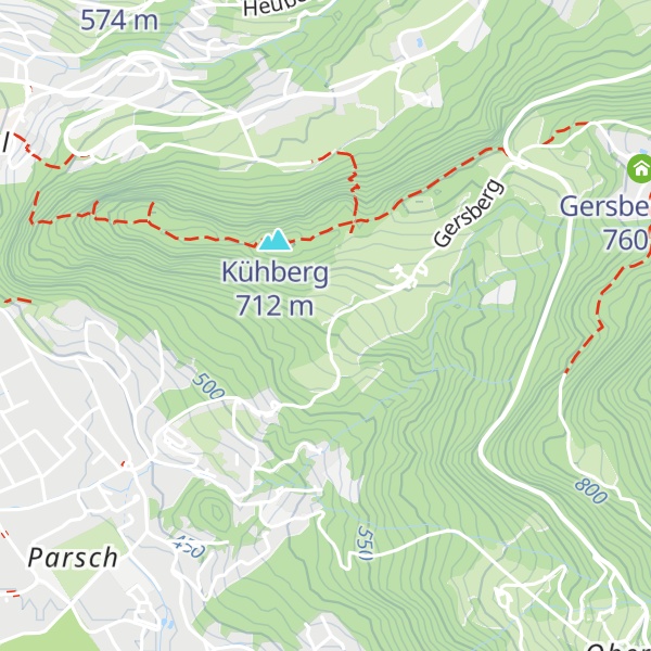 Map of Bartlgütl