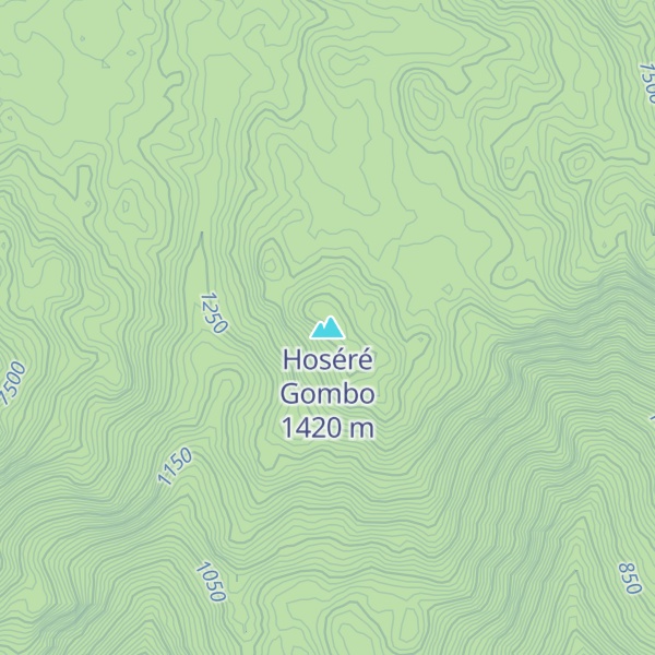 Map of Hoséré Gombo