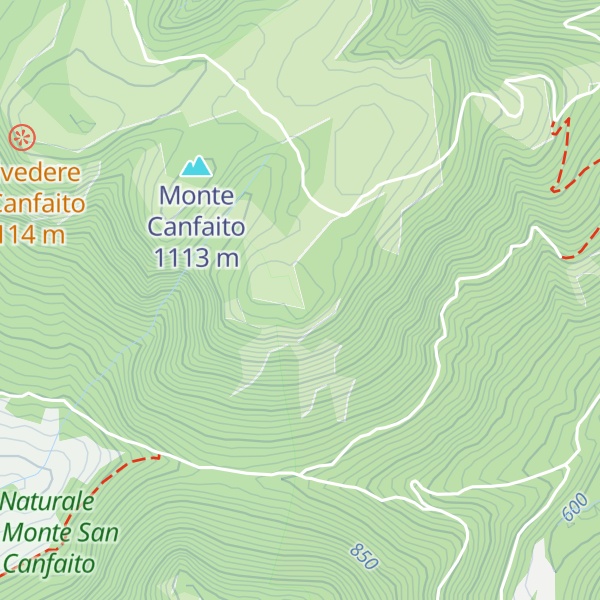 Map of Colle del Vescovo