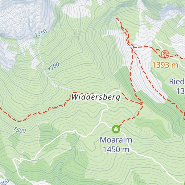 Map of Brandstatthütte