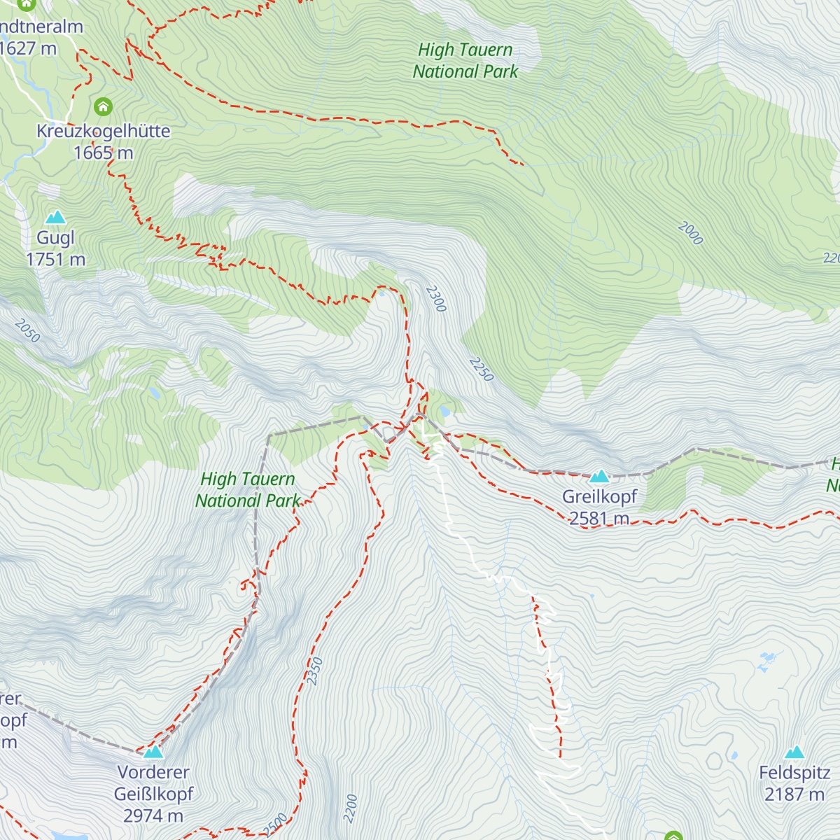 Hagener Hütte map
