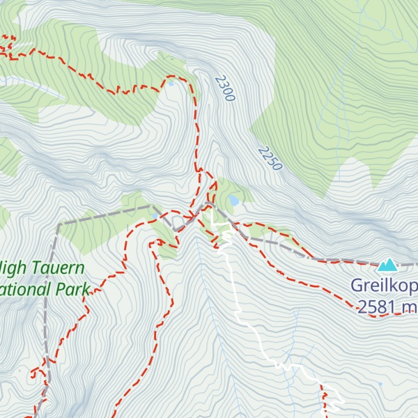 Map of Hagener Hütte