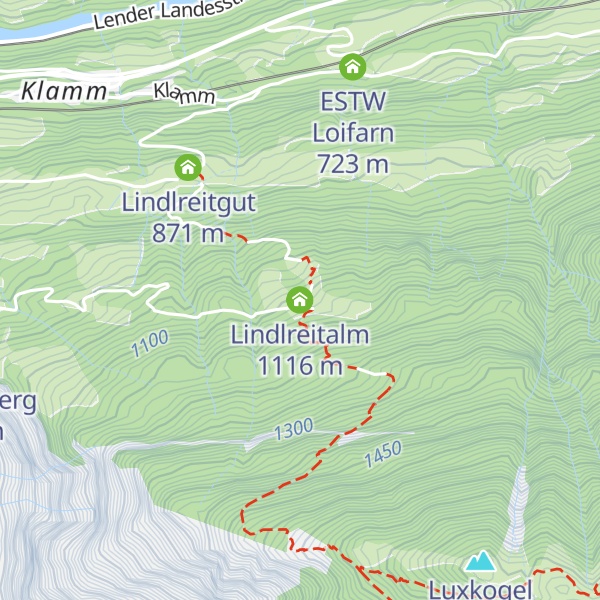 Map of Lindlreitalm