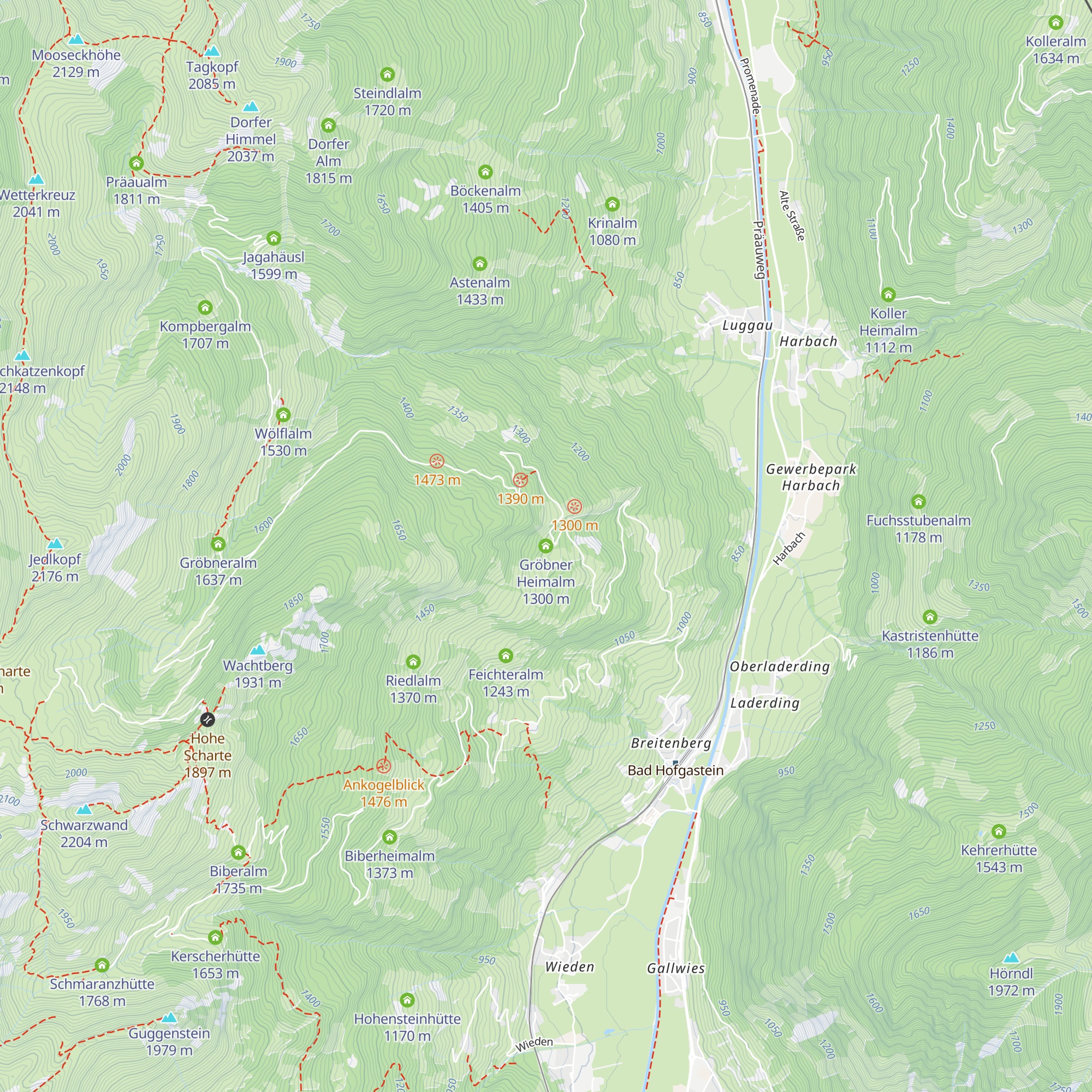 Gröbner Heimalm map