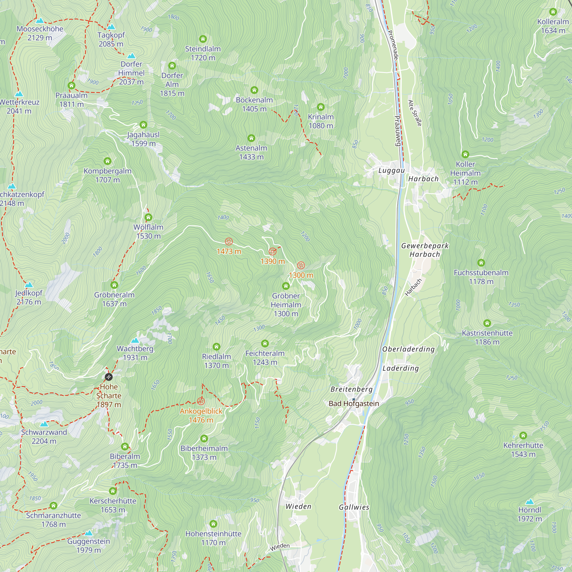 Gröbner Heimalm map