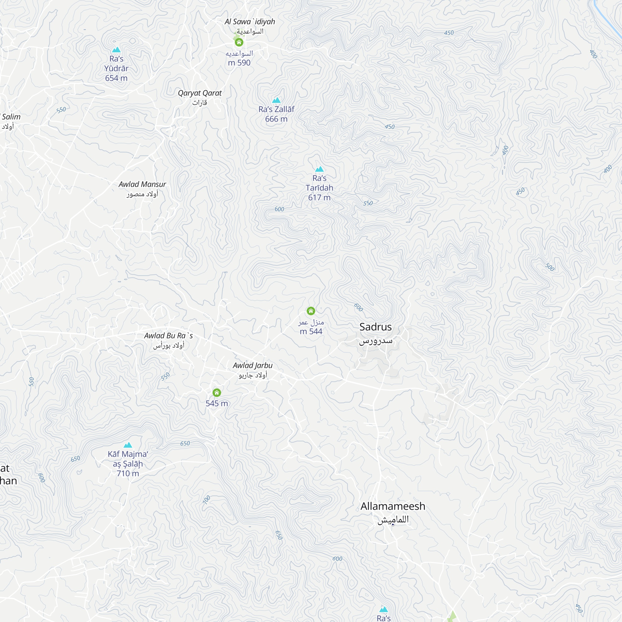 منزل عمر map