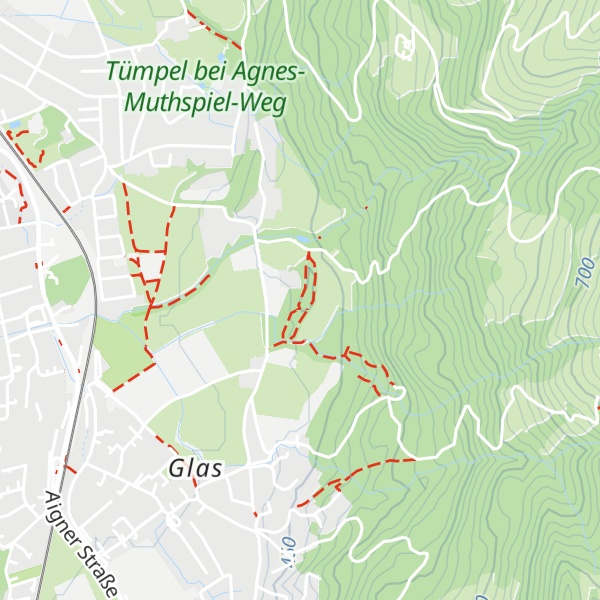 Map of Golser Hügel