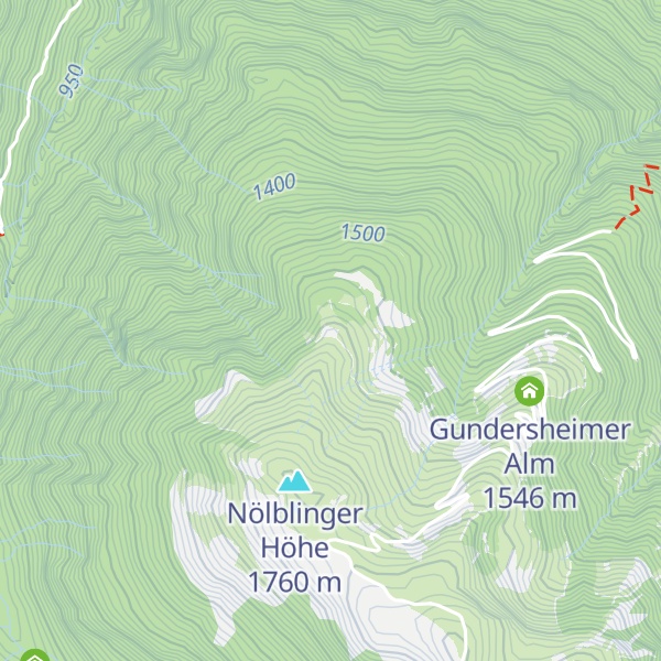 Map of Nölblinger Alm
