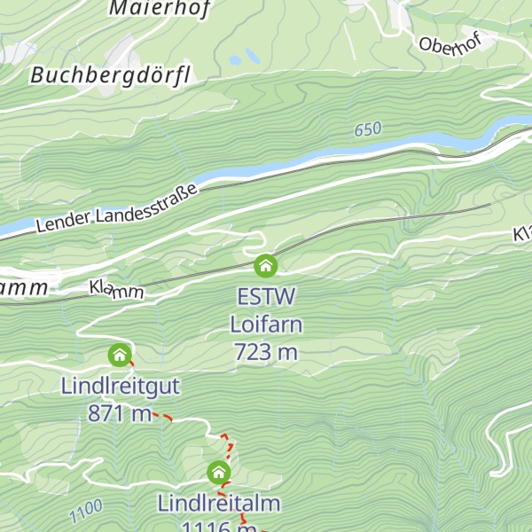 Map of ESTW Loifarn