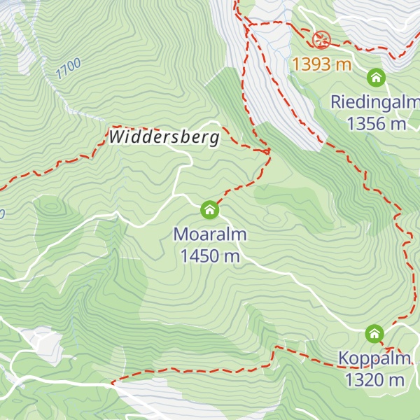 Map of Moaralm