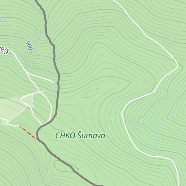 Map of Lomničky