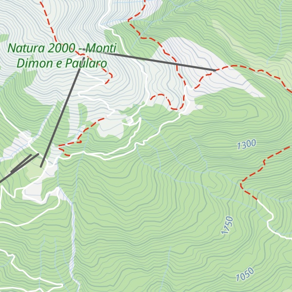 Map of Tarussio