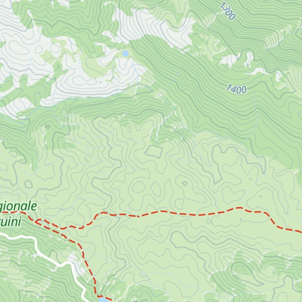 Map of Colle Rosso