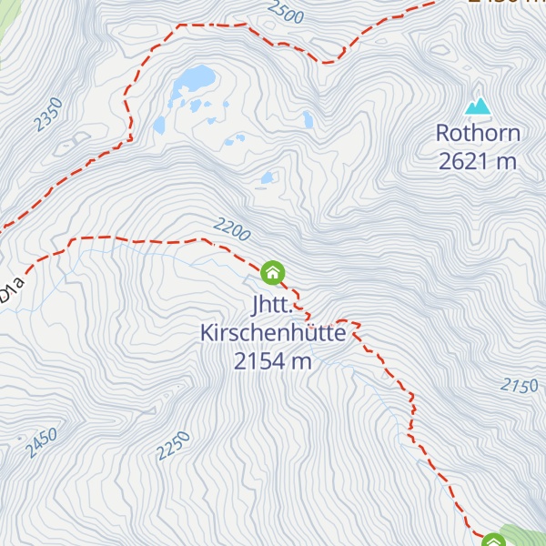 Map of Jhtt. Kirschenhütte