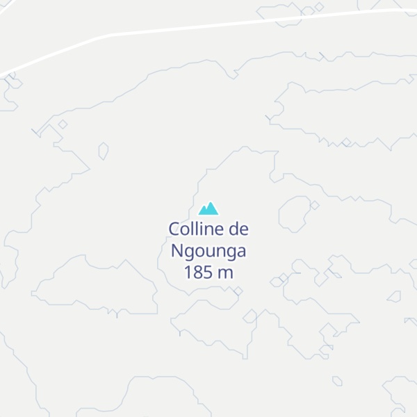 Map of Colline de Ngounga